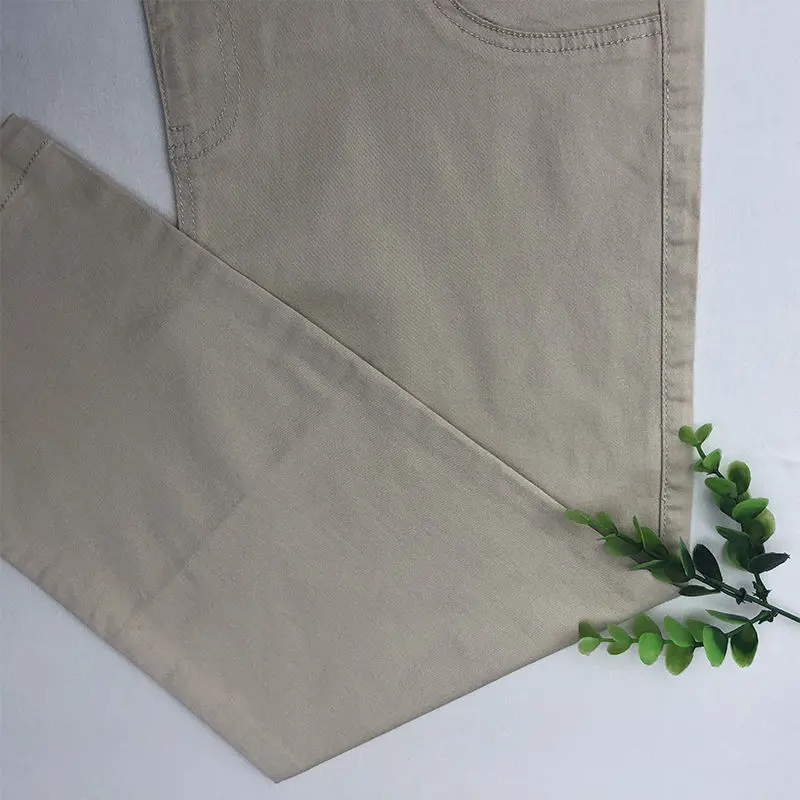 97%Cotton 3%Spandex Elastic Twill Fabric For Sale