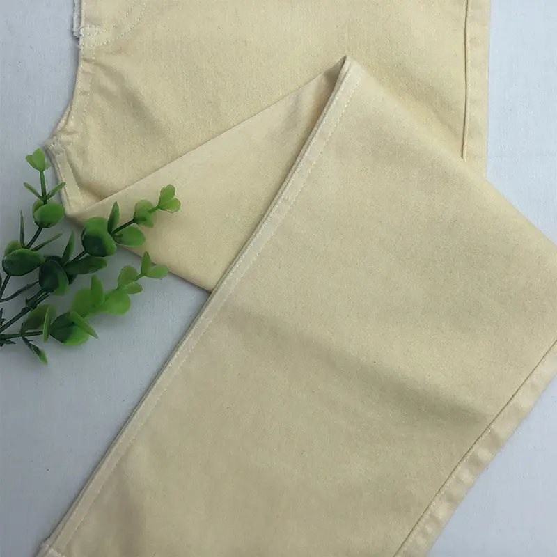 Custom Cotton Polyester Spandex Trousers Satin Fabric